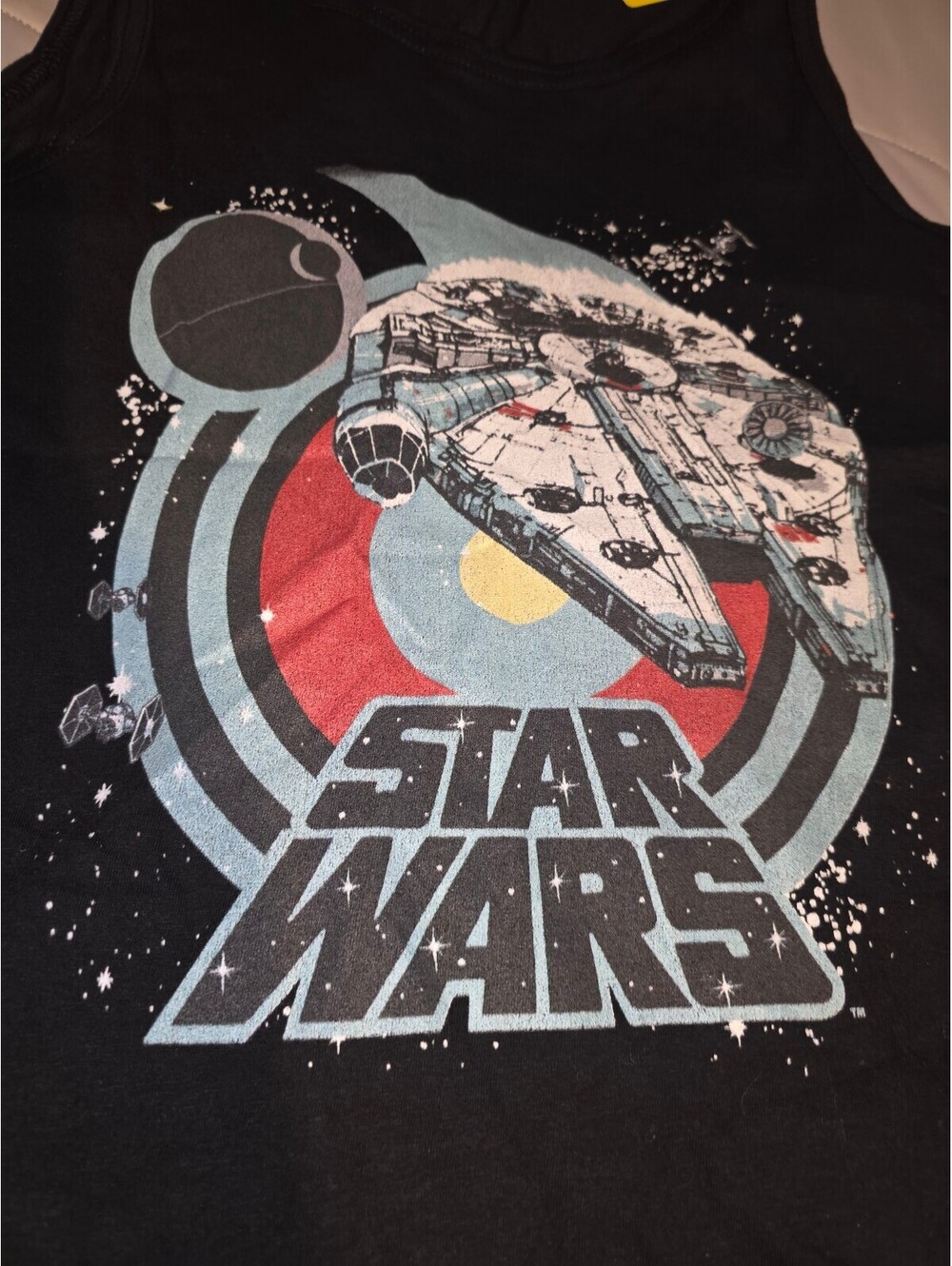 Star Wars muscle shirt BLACK. size S.   Brand New